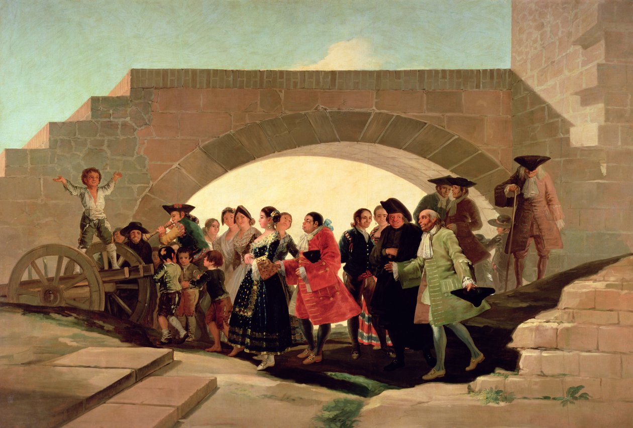 Svatba, 1791-92 od Francisco de Goya