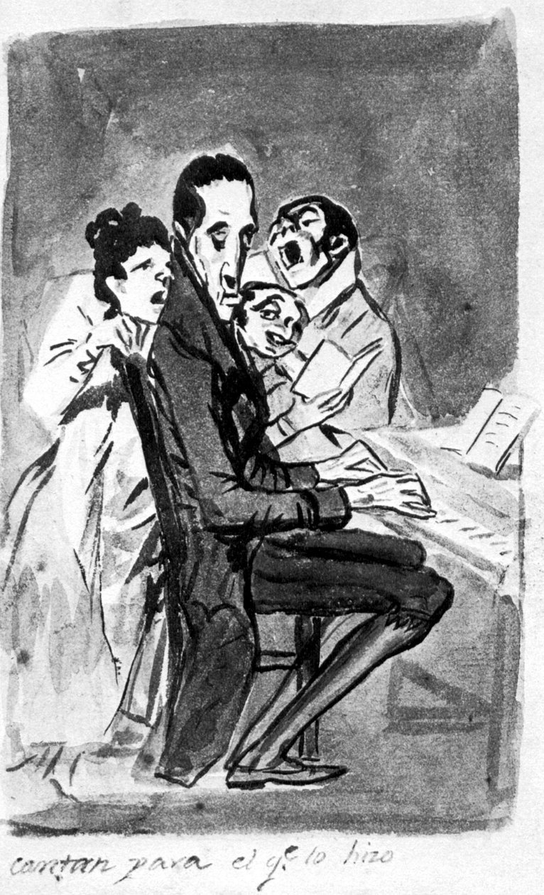 Zpívají pro skladatele od Francisco de Goya