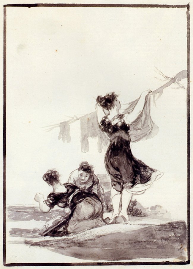 Užitečná práce od Francisco de Goya
