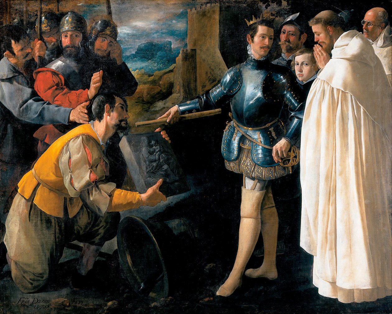 Svatý Petr Nolasco Obnovení obrazu Panny Marie od Francisco de Zurbaran