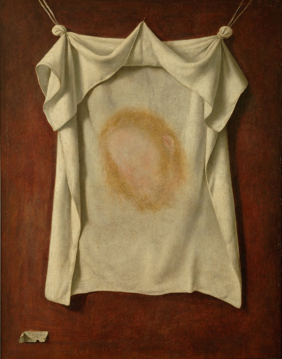 Svatá tvář od Francisco de Zurbaran