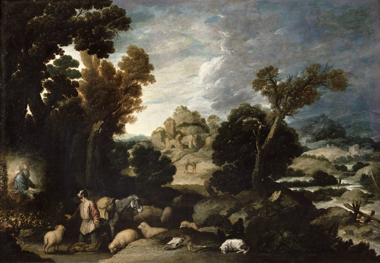 Hořící keř, kolem roku 1635 od Francisco Collantes