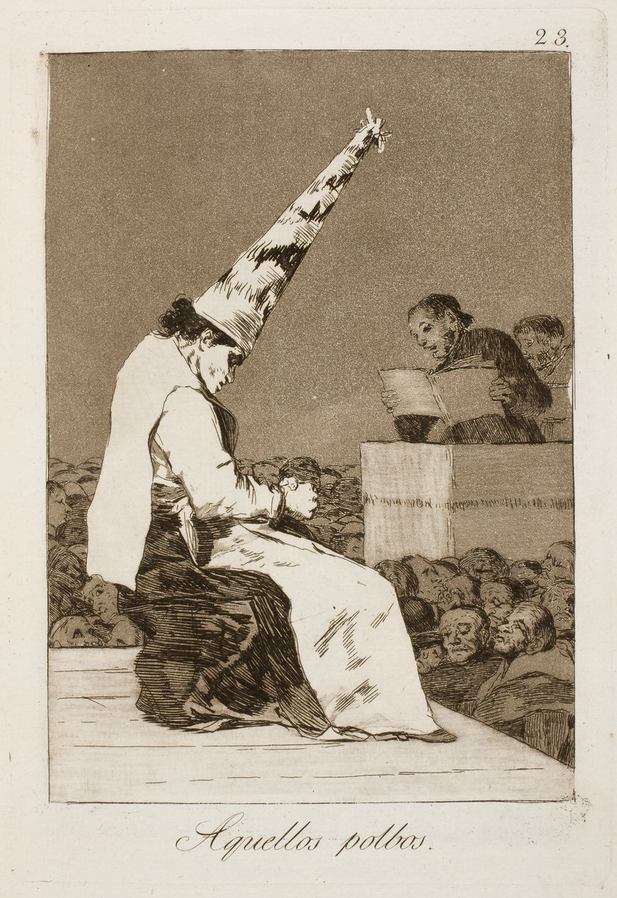 Ty chobotnice od Francisco de Goya