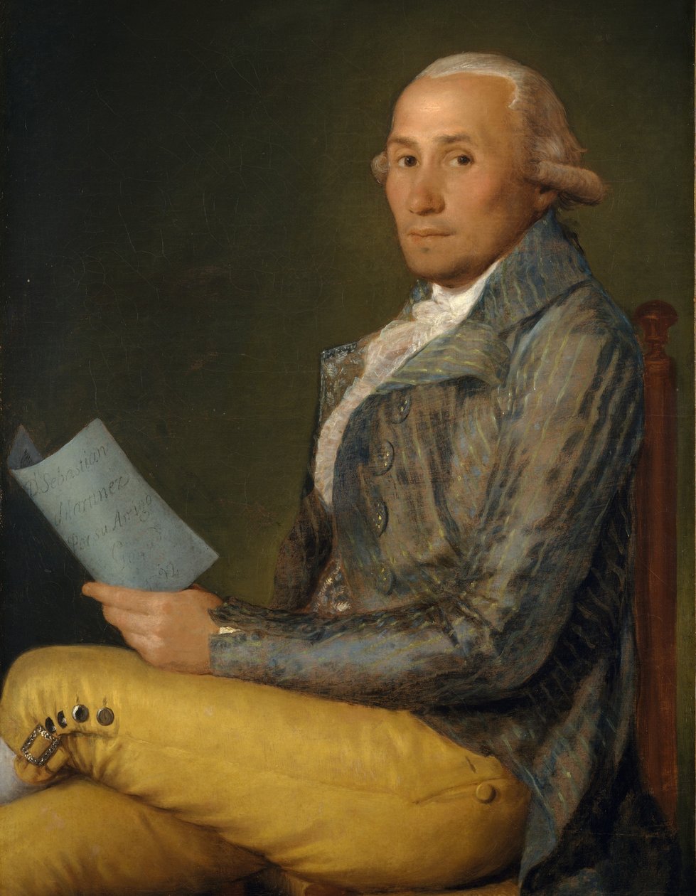 Portrét Sebastiána Martíneze od Francisco de Goya