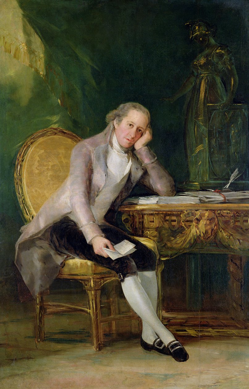 Gaspar Melchor de Jovellanos, 1797-98 od Francisco de Goya
