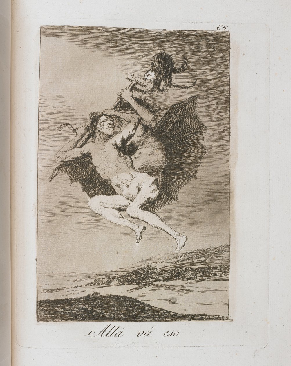 Talíř z Los Caprichos, 1797-1798 od Francisco de Goya