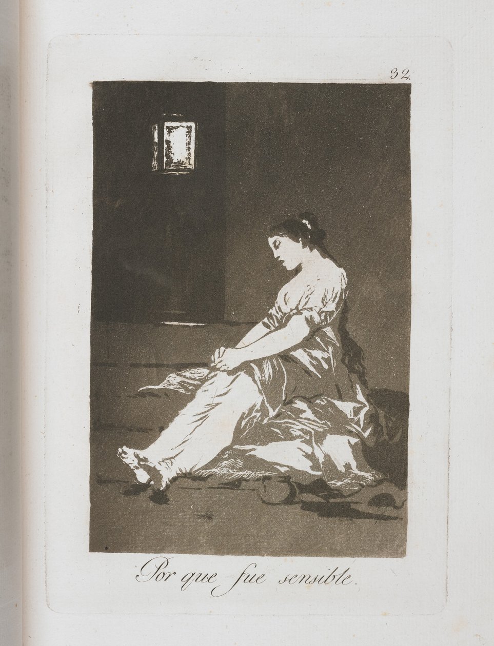 Deska z Los Caprichos, 1797-1798 od Francisco de Goya
