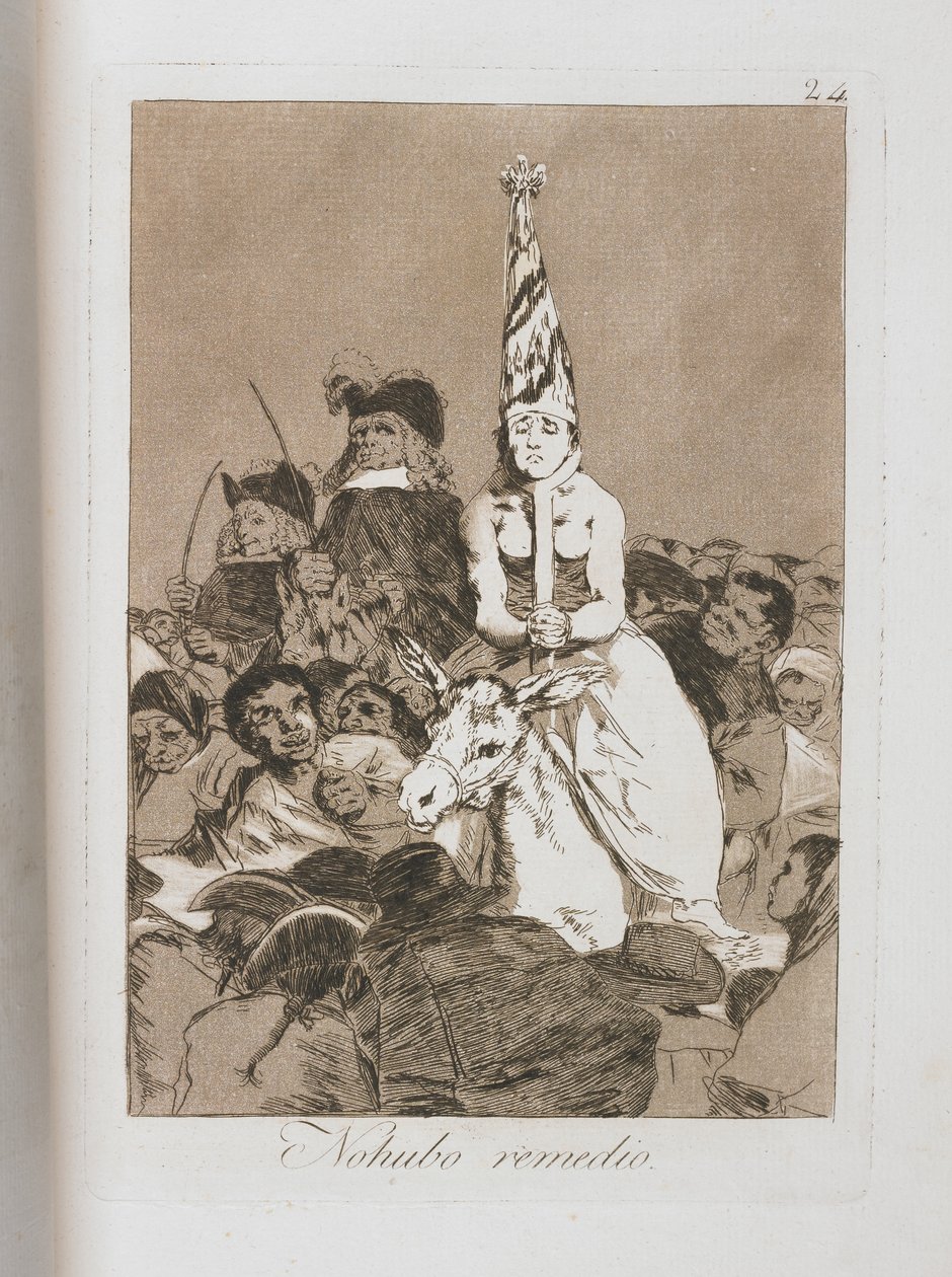 Deska z Los Caprichos, 1797-1798 od Francisco de Goya