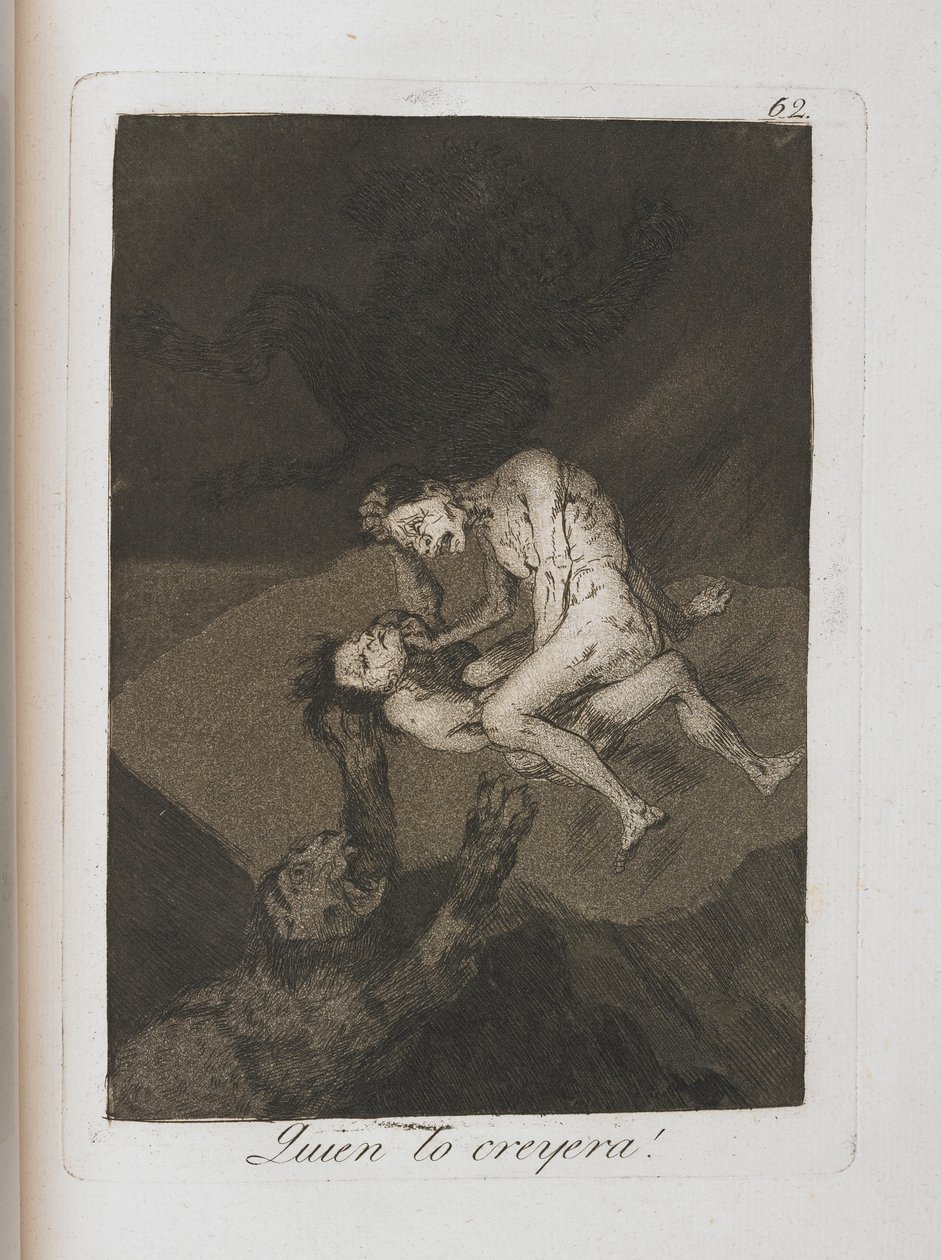 Deska z Los Caprichos, 1797-1798 od Francisco de Goya