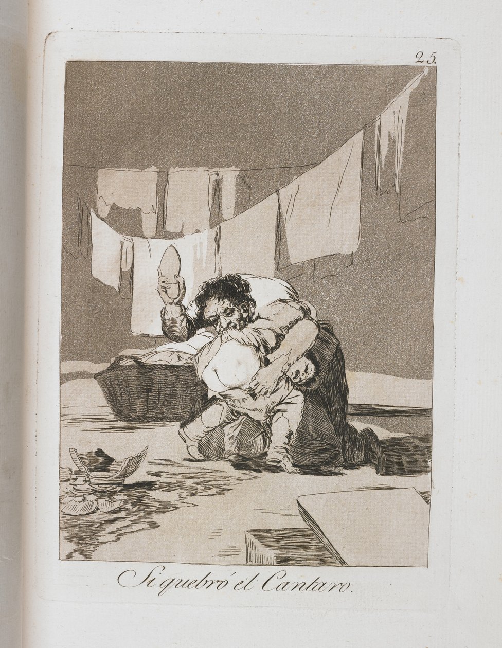 Deska z Los Caprichos, 1797-1798 od Francisco de Goya
