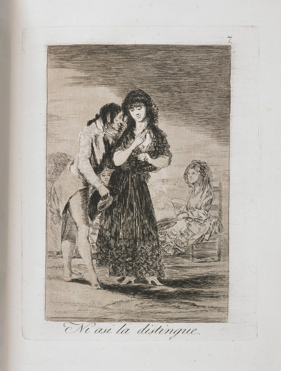 Deska z Los Caprichos, 1797-1798 od Francisco de Goya