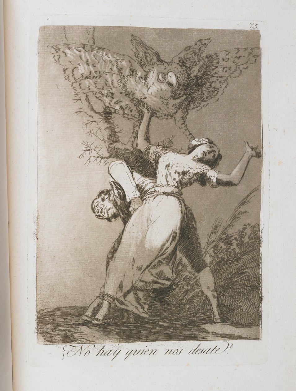 Deska z Los Caprichos, 1797-1798 od Francisco de Goya