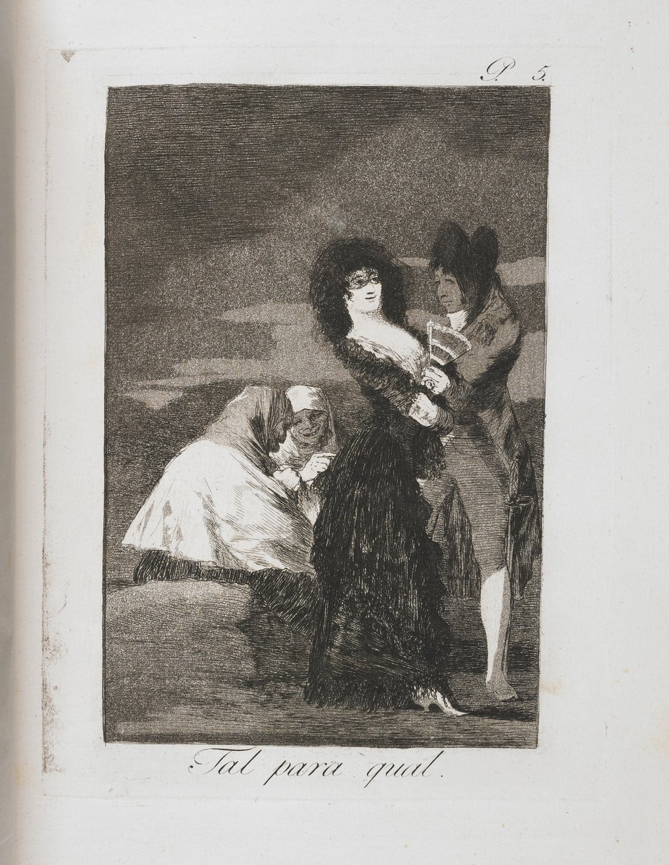 Deska z Los Caprichos, 1797-1798 od Francisco de Goya