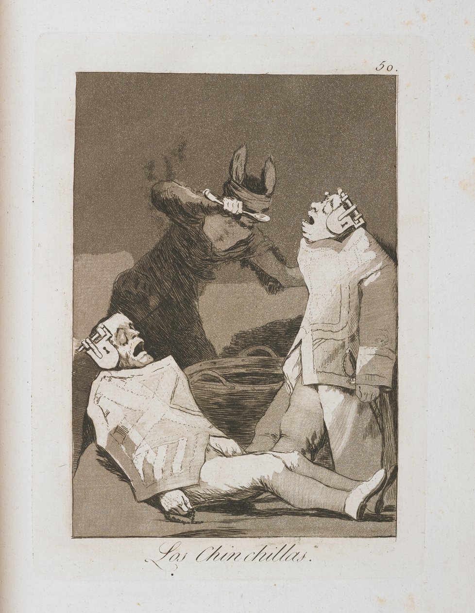 Deska z Los Caprichos, 1797-1798 od Francisco de Goya