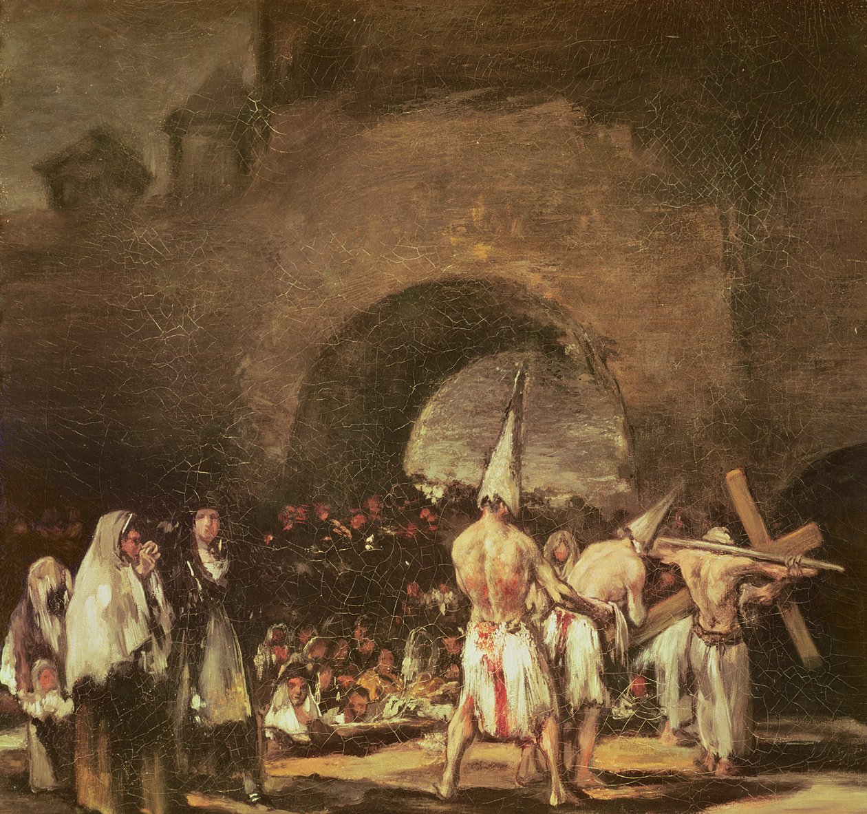 Průvod kajícníků od Francisco de Goya