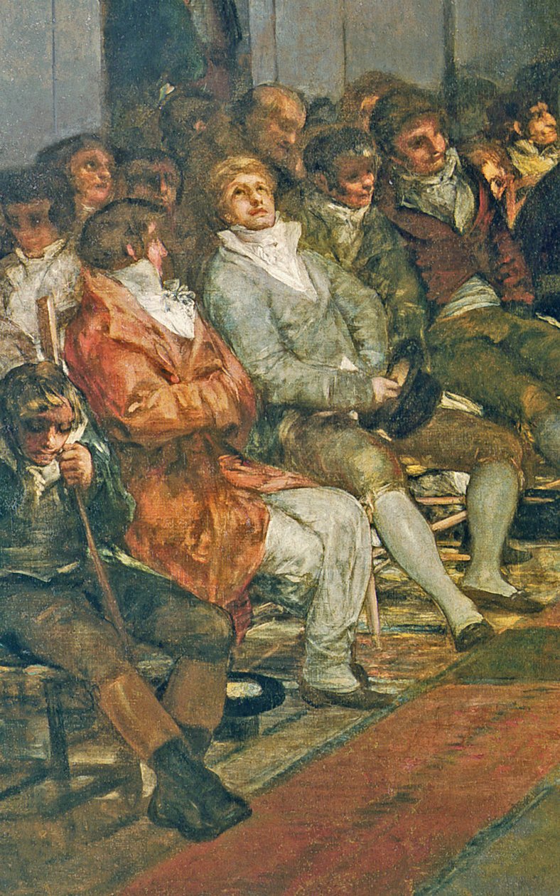 Filipínská junta, 1815 olej na plátně detail 204571 od Francisco de Goya