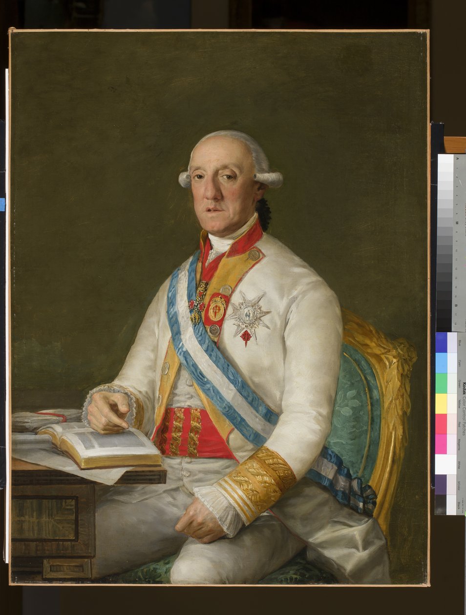 Vicente Maria de Vera de Aragon, vévoda ze skály, kolem roku 1795 od Francisco de Goya