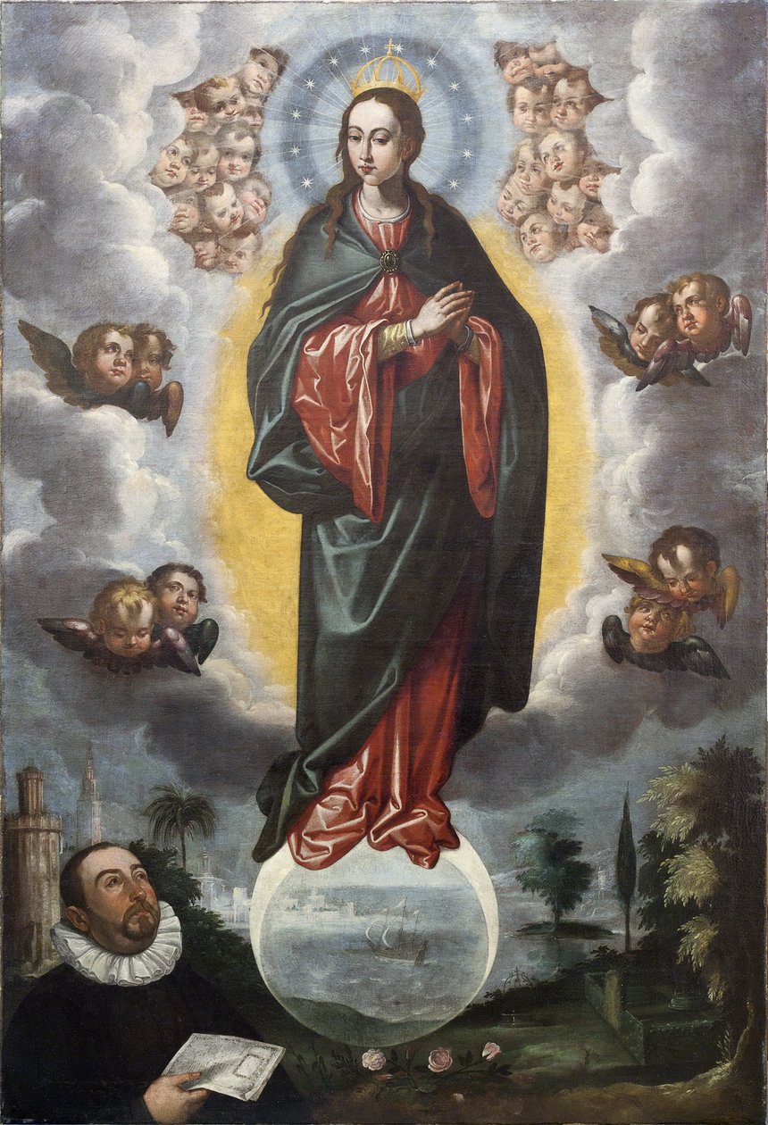 Neposkvrněný s Miguelem del Cidem od Francisco Pacheco