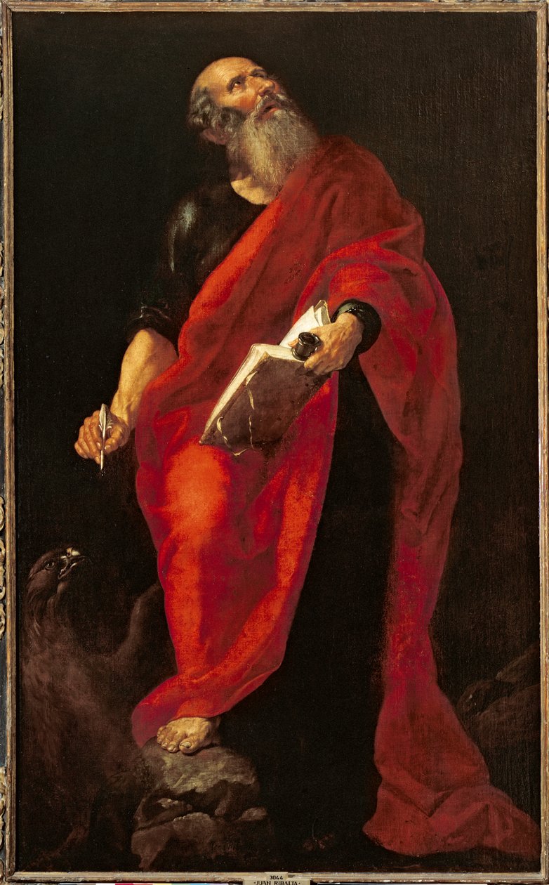 Svatý Jan Evangelista od Francisco Ribalta