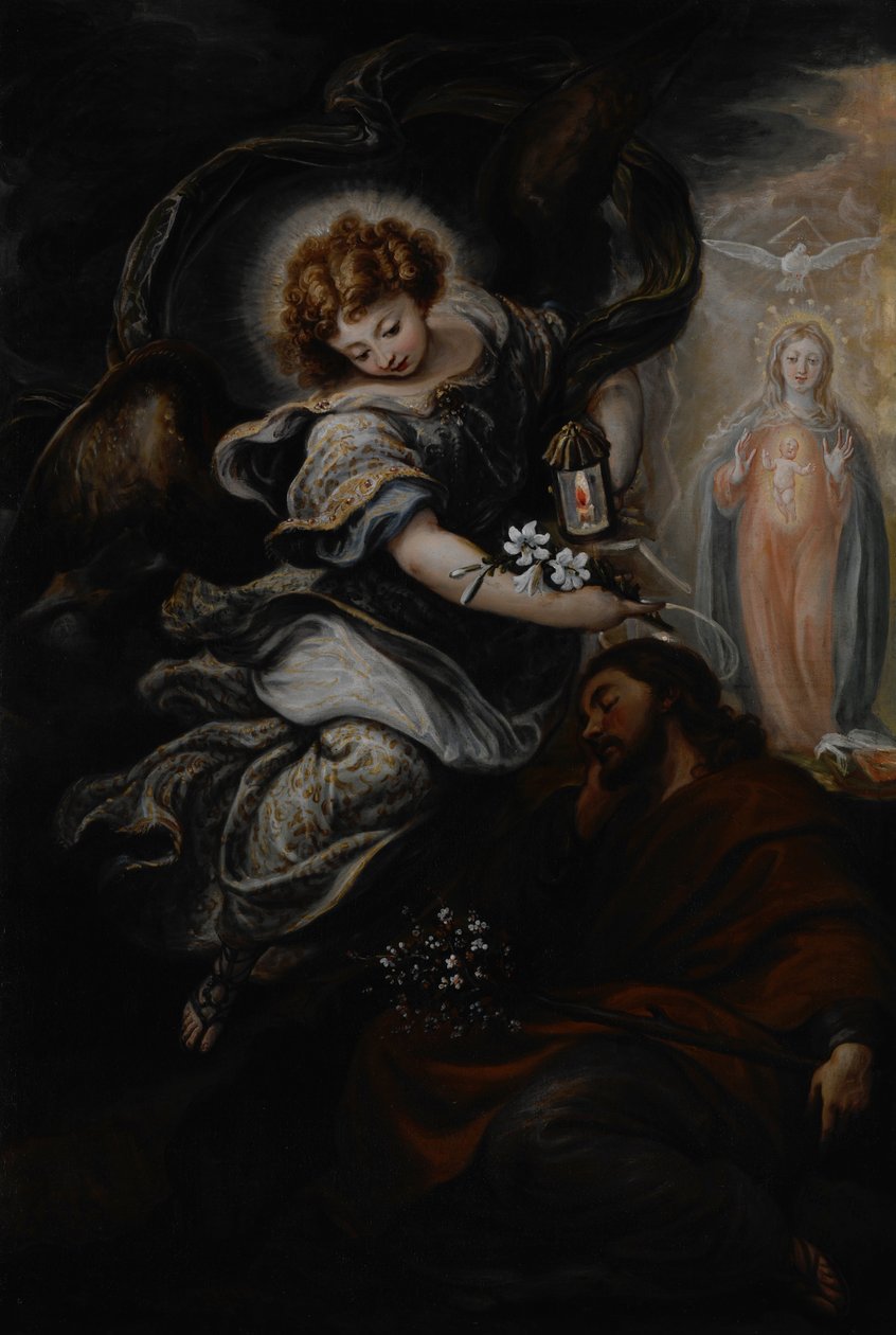 Sen svatého Josefa od Francisco Rizi
