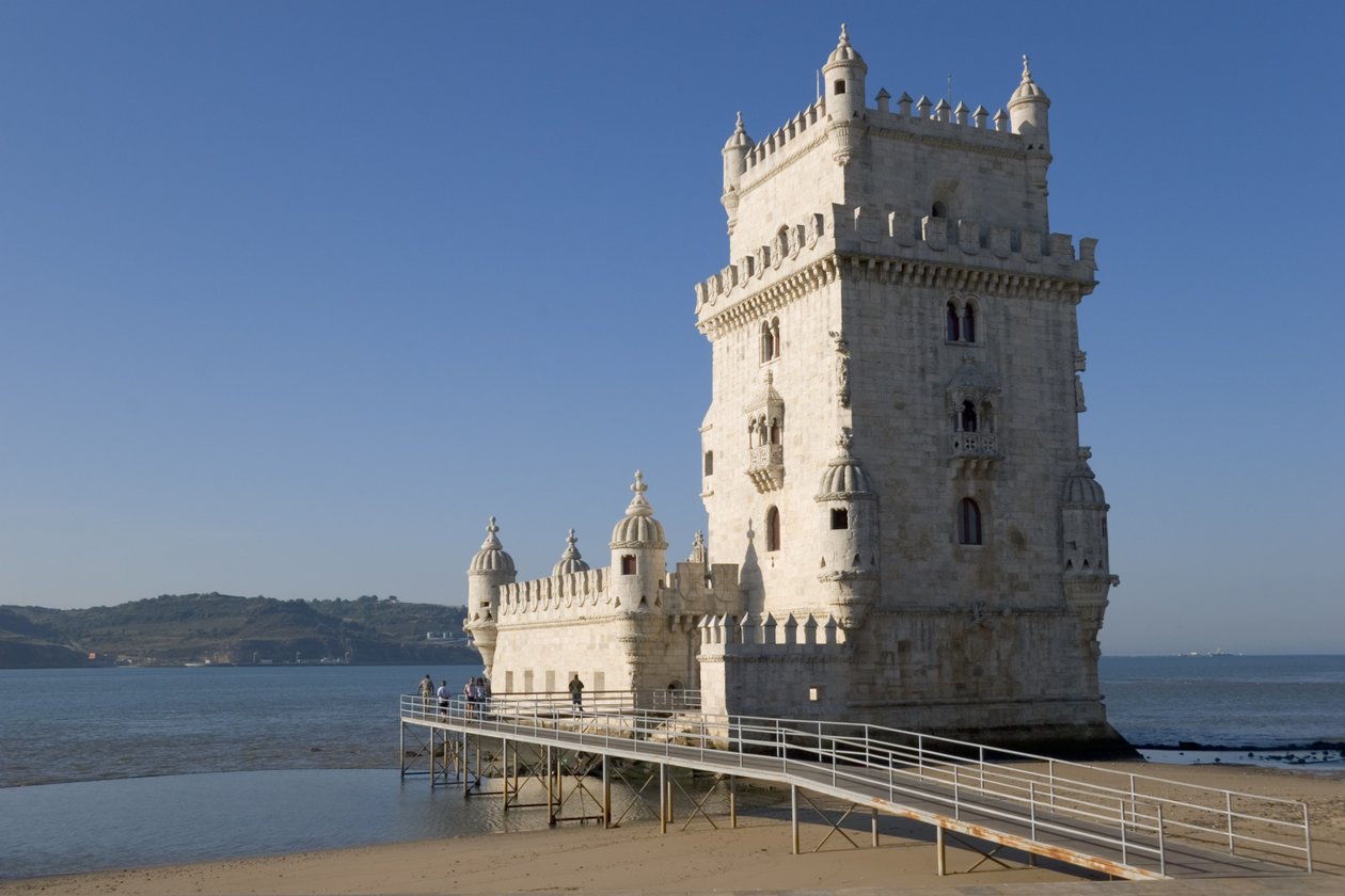 Torre de Belem, postavená kolem roku 1514 (viz také 237479, 237481 a 237483) od Francisco de Arruda