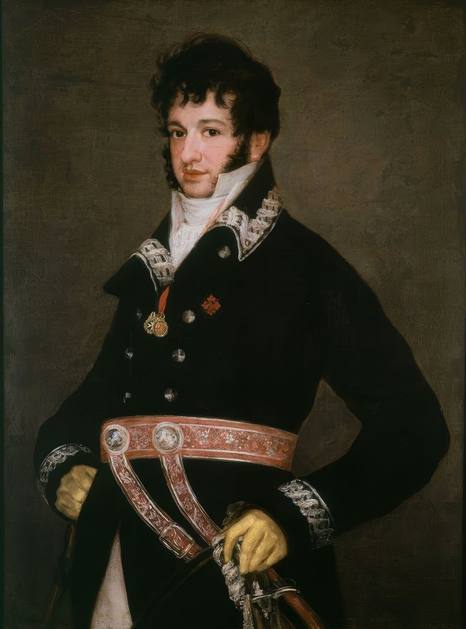 Španělská škola. Generál Palafox. Generál Palafox. Zumaya, muzeum Zuloaga. Provincie Guipuzcoa, Španělsko. Künstler: FRANCISCO DE GOYA. Lage: IGNACIO ZULOAGA KULTURNÍ PROSTOR, ZUMAIA, GUIPUZCOA od Francisco de Goya