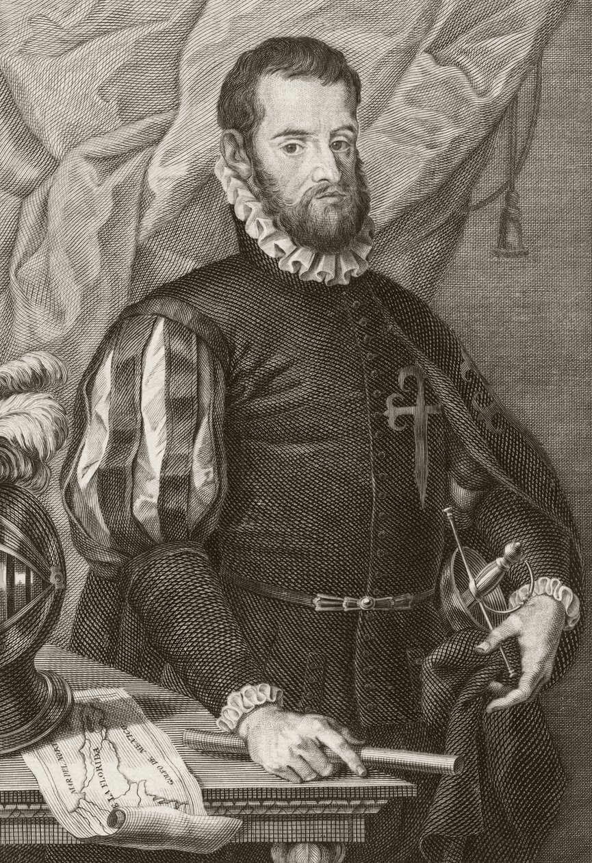 Pedro Menendez de Aviles od Francisco de Paula Marti Mora
