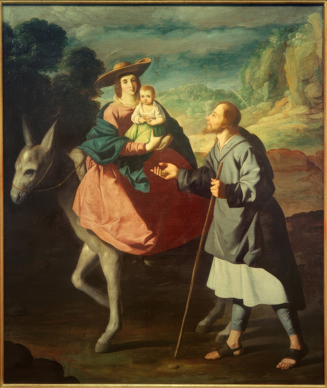 Útěk do Egypta od Francisco de Zurbaran