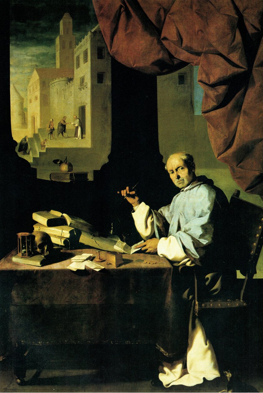 Fray Gonzalo de Illescas, biskup z Córdoby od Francisco de Zurbaran