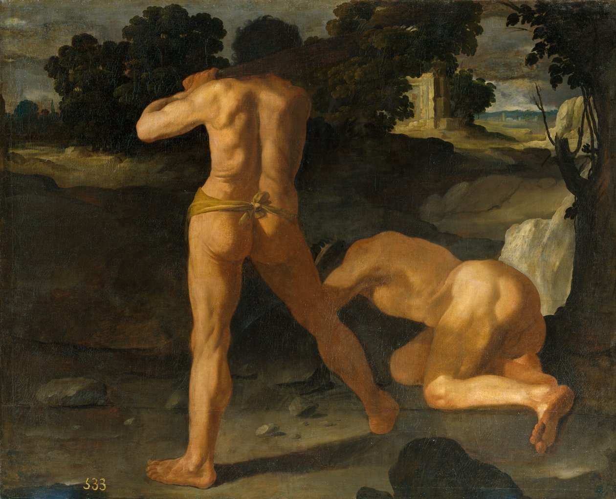 Herkules poráží krále Geryona od Francisco de Zurbaran