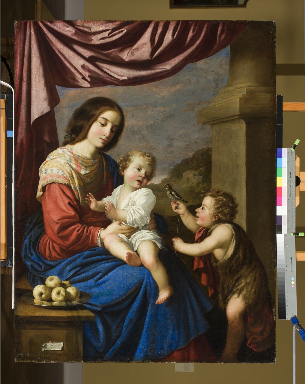 Madona s dítětem se svatým Janem, 1658 od Francisco de Zurbaran
