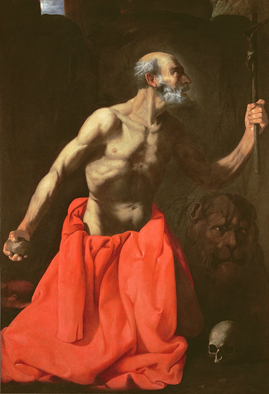 Svatý Jeroným od Francisco de Zurbaran