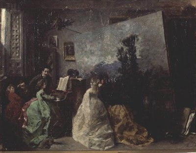 Studio Antonia Munoze Degraina od Francisco Domingo Marqués