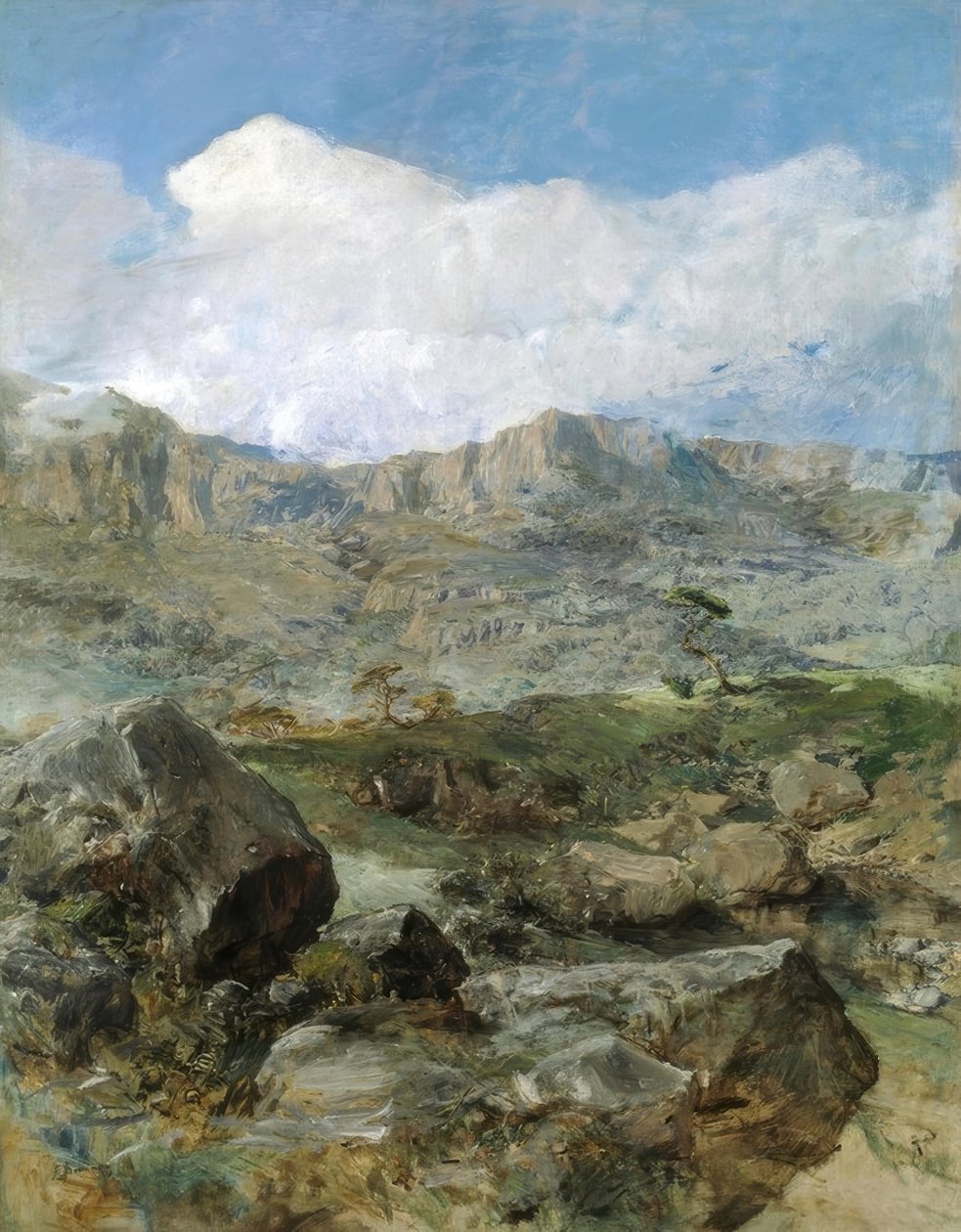 Velká krajina (Aragonie) od Francisco Domingo Marqués