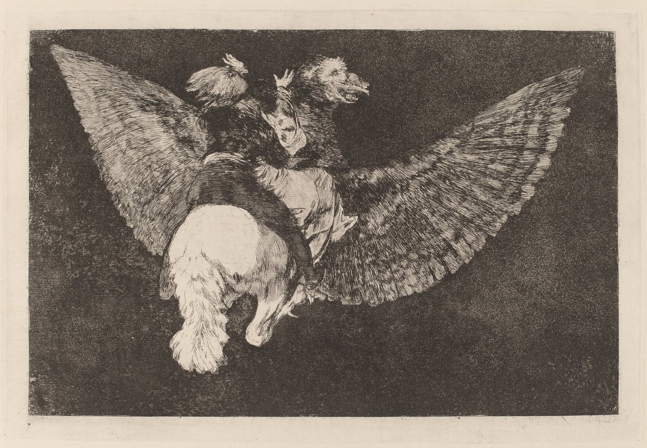 Disparate volante (Flying Folly) od Francisco de Goya