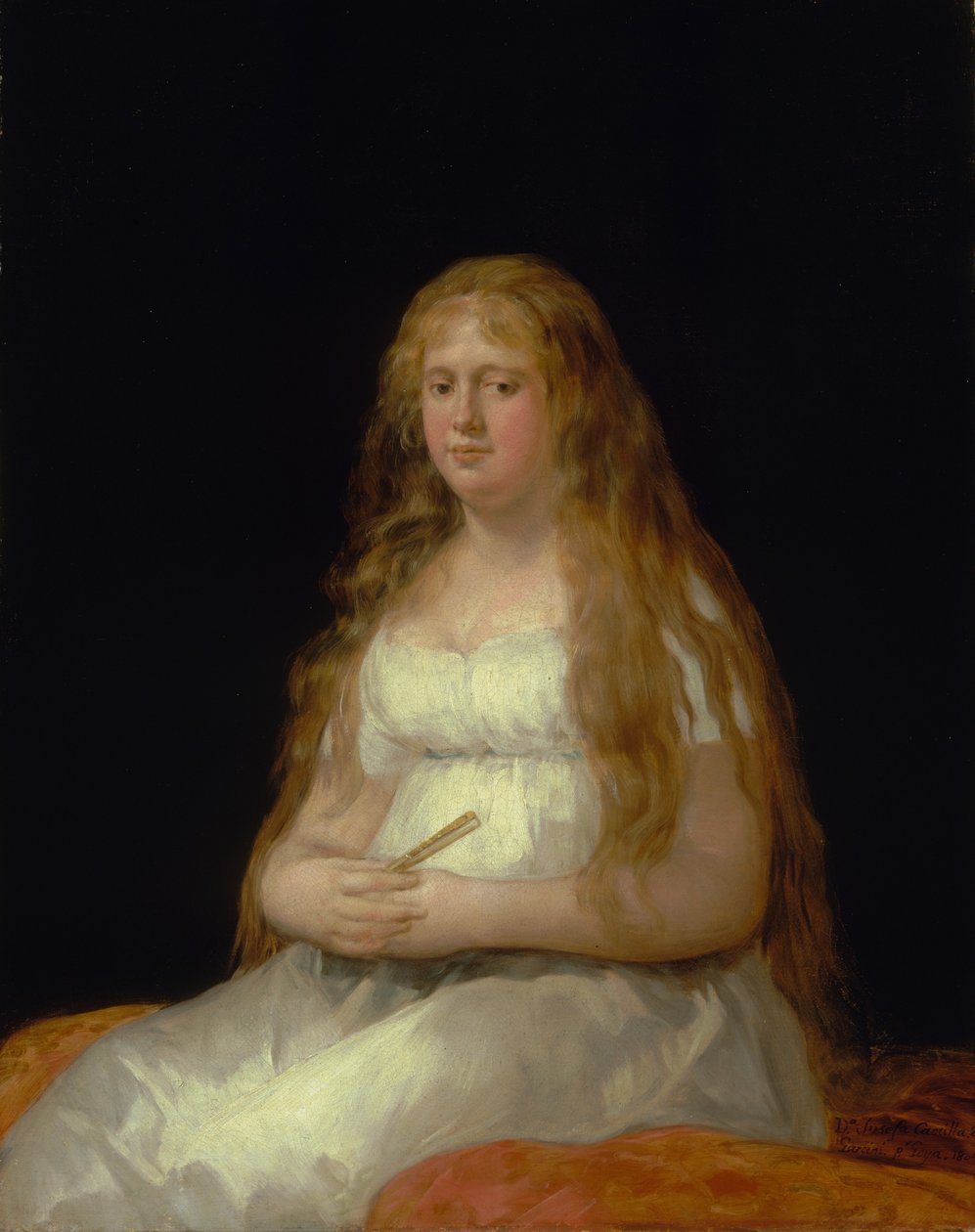 Josefa de Castilla Portugal a van Asbrock de Garcini 1775-asi 1850, 1804. od Francisco de Goya