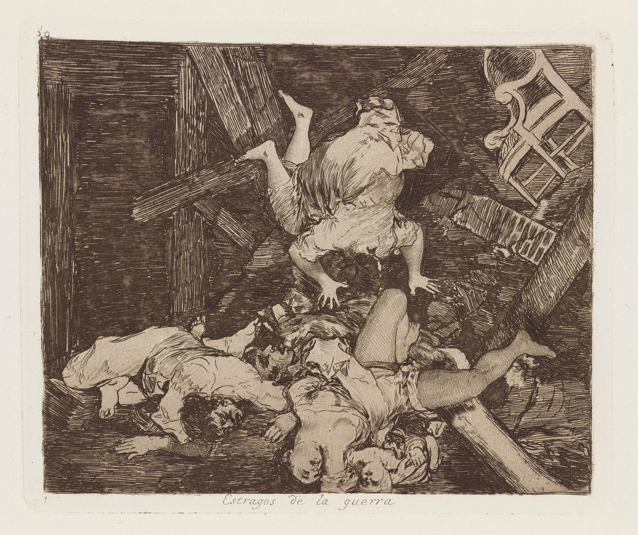 Válečné katastrofy od Francisco de Goya