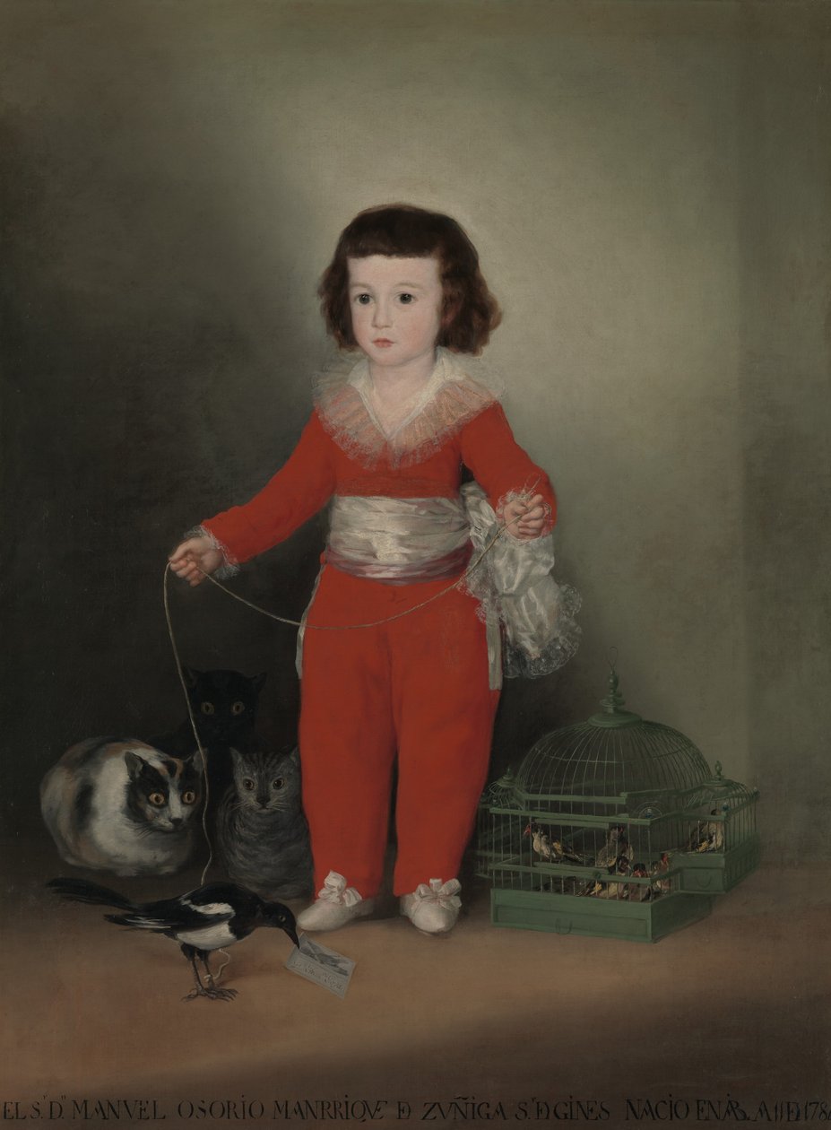 Manuel Osorio Manrique de Zuñiga 1784-1792, 1787-88. od Francisco de Goya