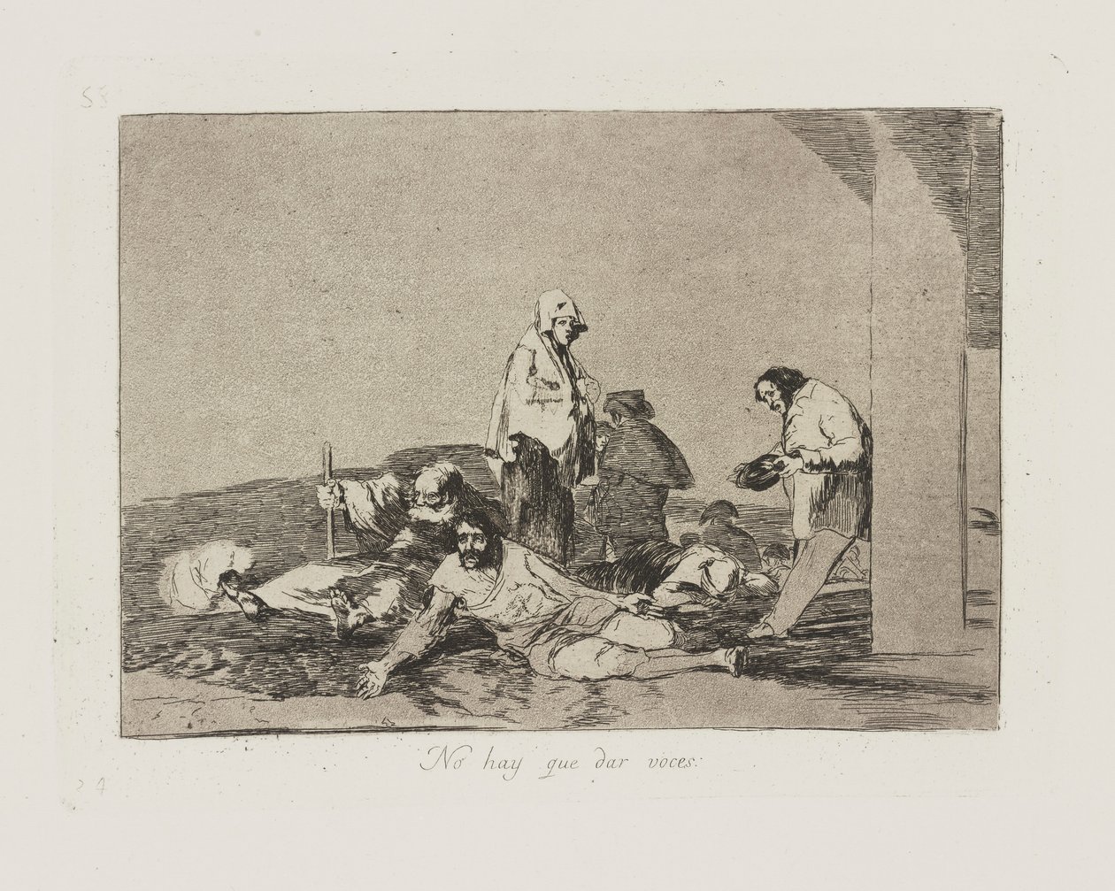 Nemusíš křičet. (Položka od Francisco de Goya