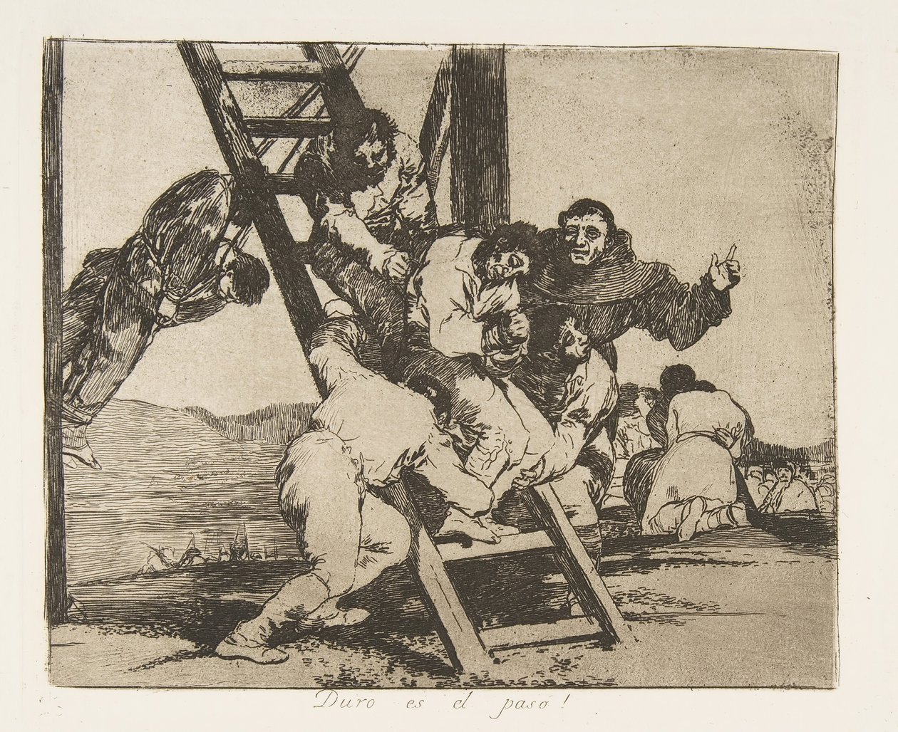 Deska 14 z The Disasters of War Los Desastres de la Guerra: Its ..., 1810 publikovaná v roce 1863. od Francisco de Goya