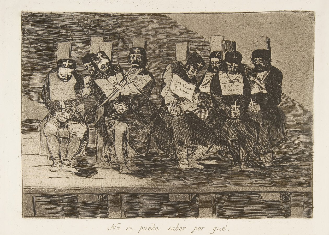 Deska 35 z The Disasters of War Los Desastres de La Guerra: One C..., 1810 publikovaná v roce 1863. od Francisco de Goya