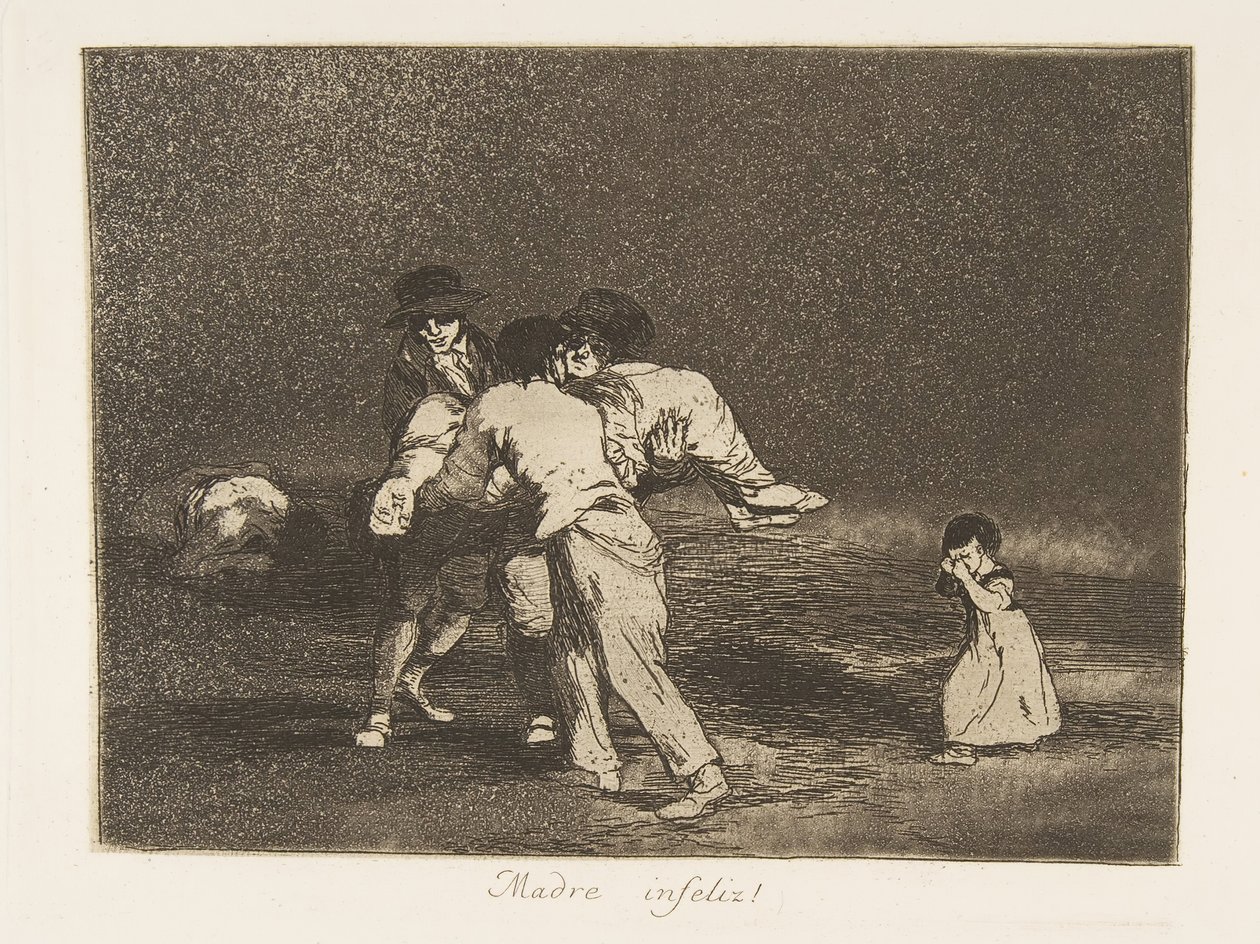 Deska 50 z The Disasters of War The Disasters of War: A..., 1811-12 publikovaná v roce 1863. od Francisco de Goya