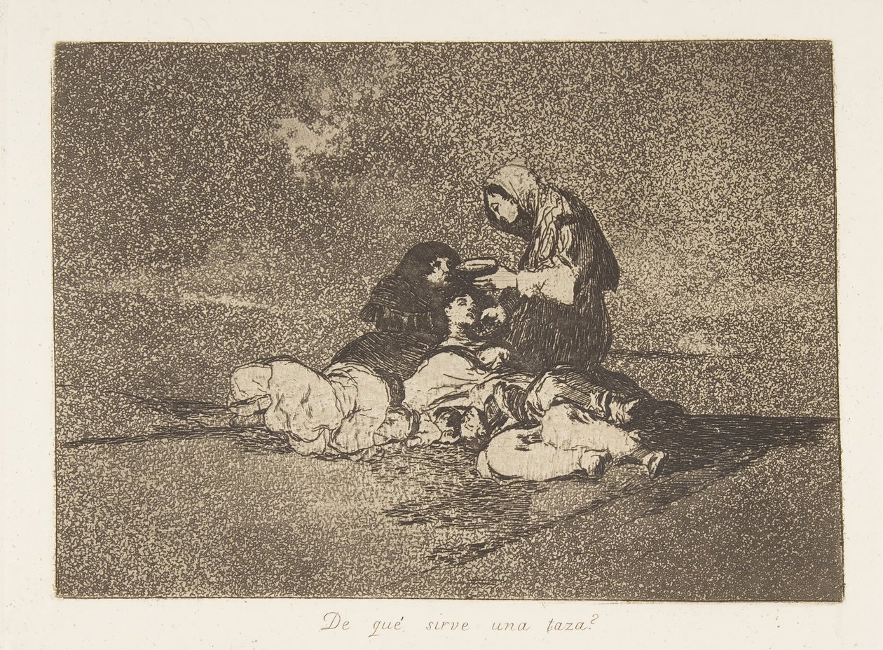 Deska 59 z The Disasters of War Los Desastres de la Guerra: Wh..., 1811-12 publikovaná v roce 1863. od Francisco de Goya