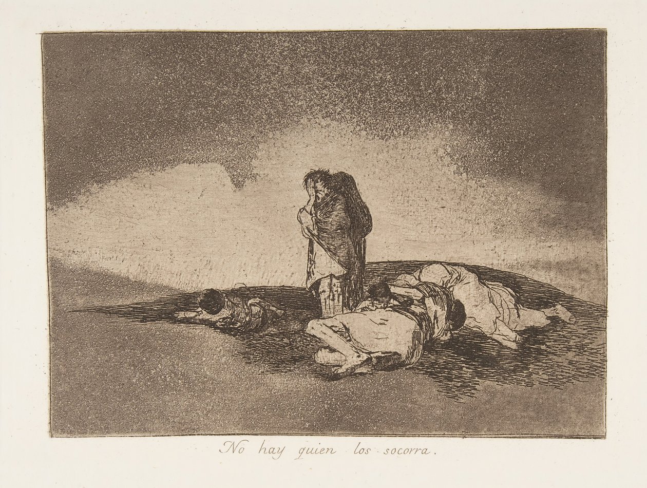 Deska 60 z The Disasters of War Los Desastres de la Guerra: Th..., 1811-12 publikovaná v roce 1863. od Francisco de Goya