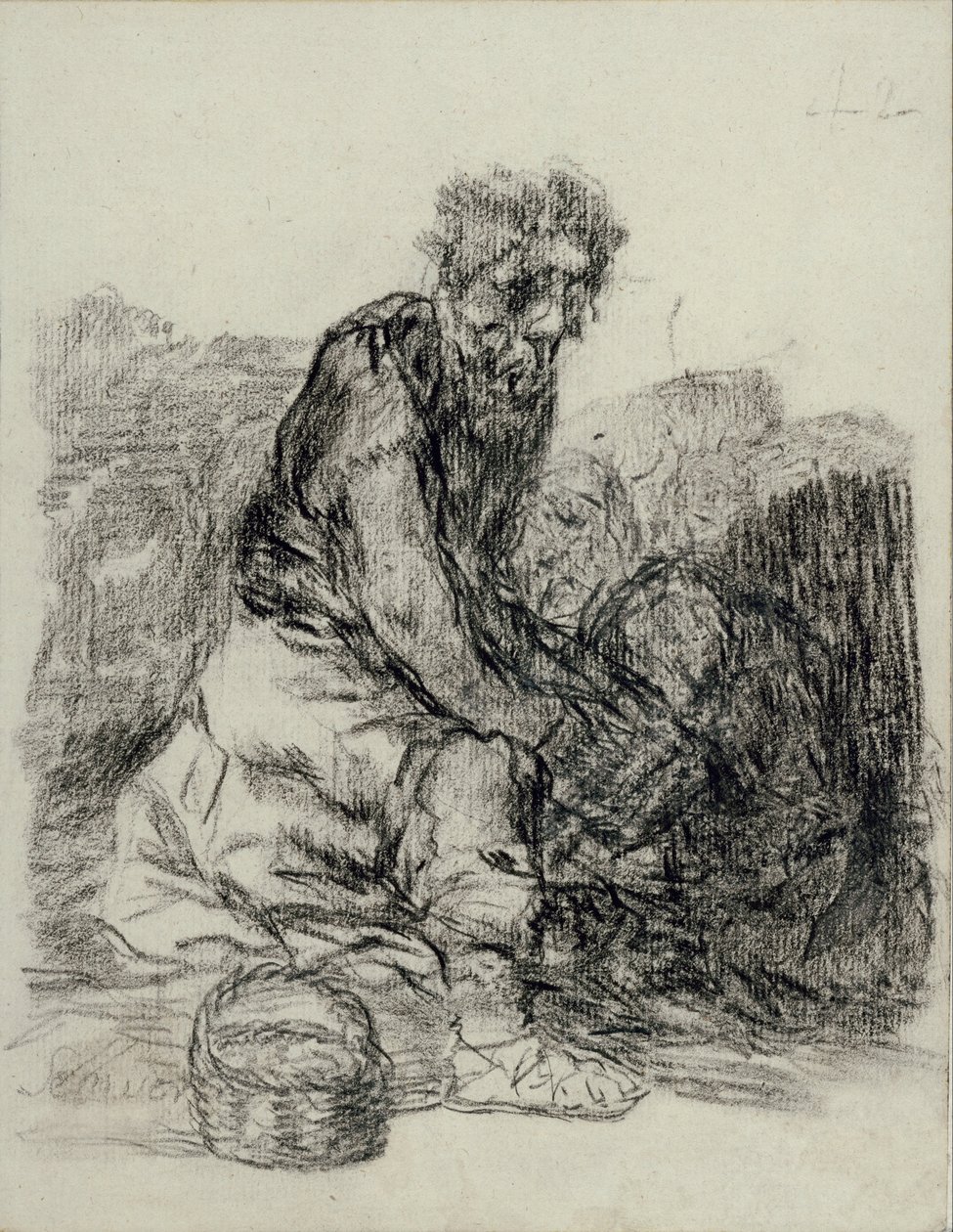 Umírají od Francisco de Goya