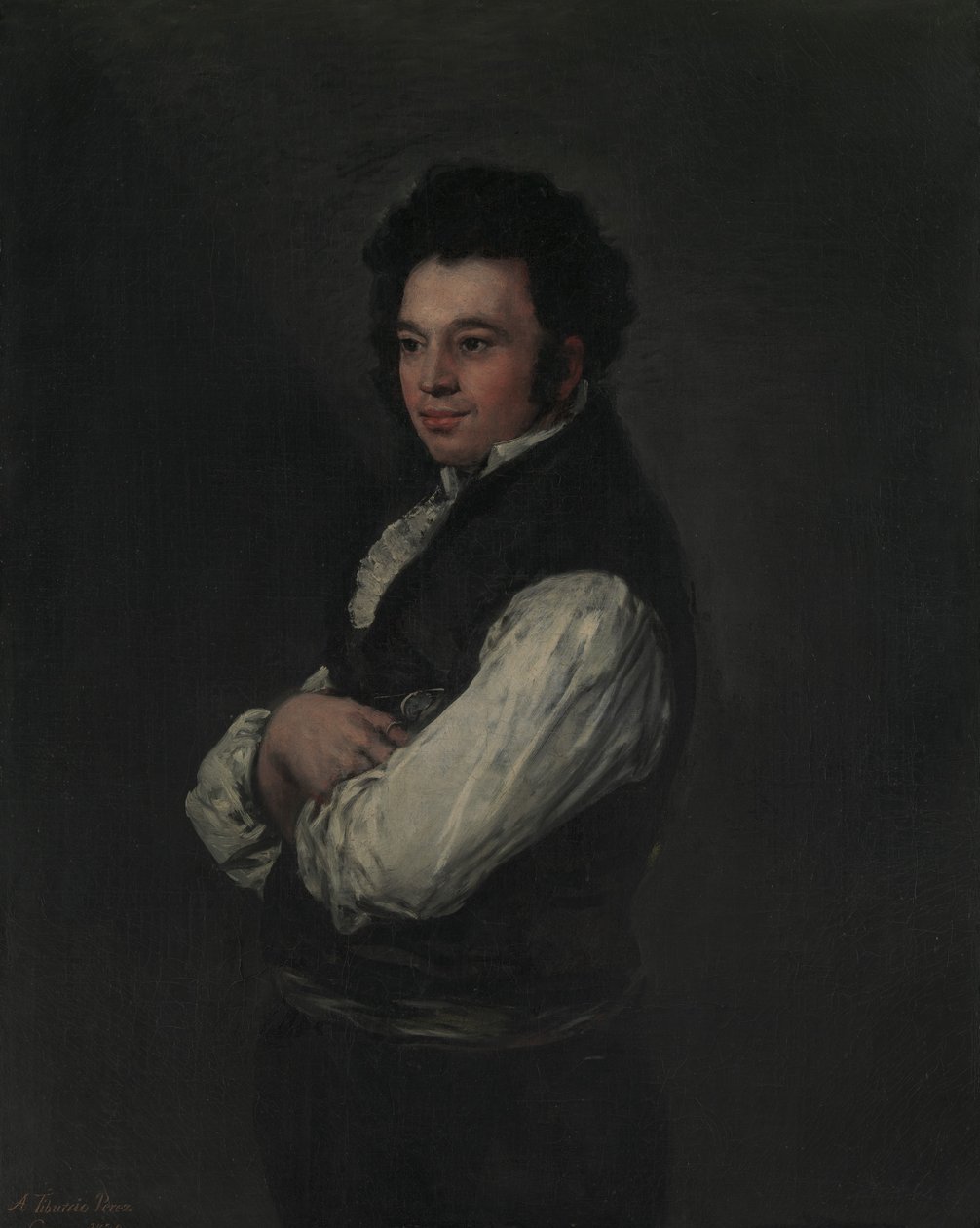 Tiburcio Pérez y Cuervo 178586-1841, architekt, 1820. od Francisco de Goya