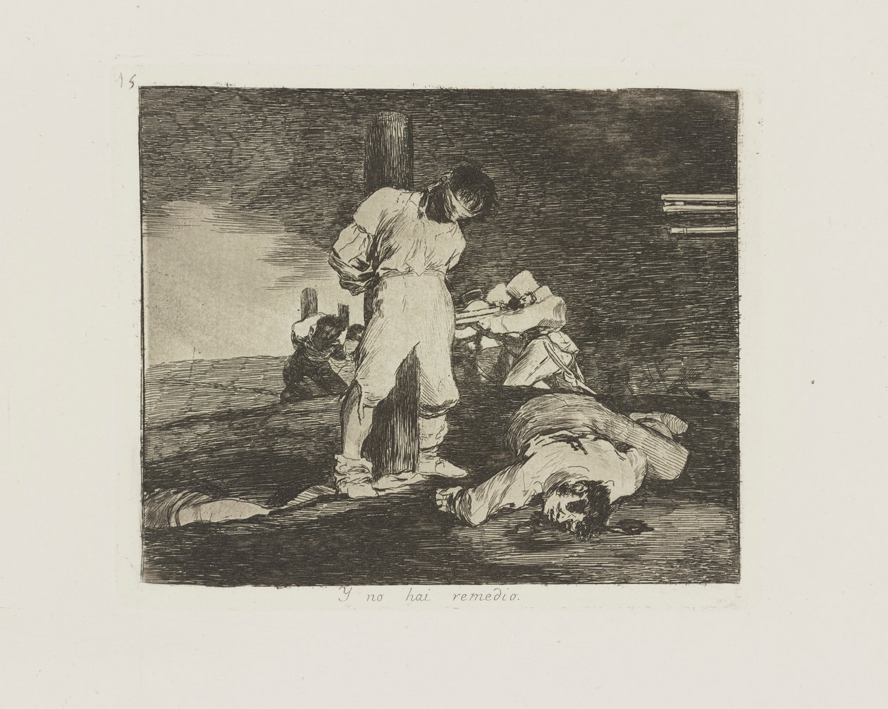 Y no hai náprava. (A tam od Francisco de Goya