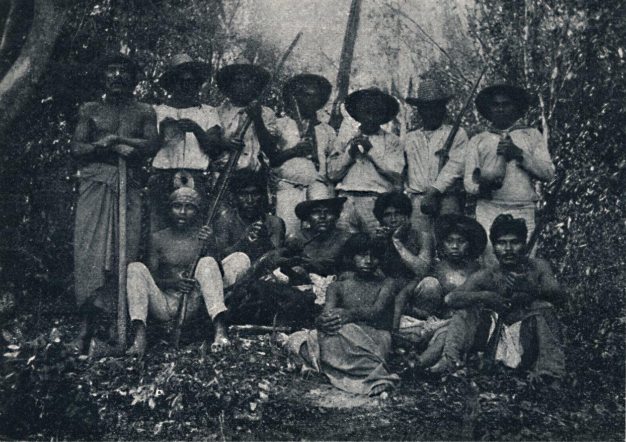 Korunovaní Indiáni, 1895 od Francisco Henszler