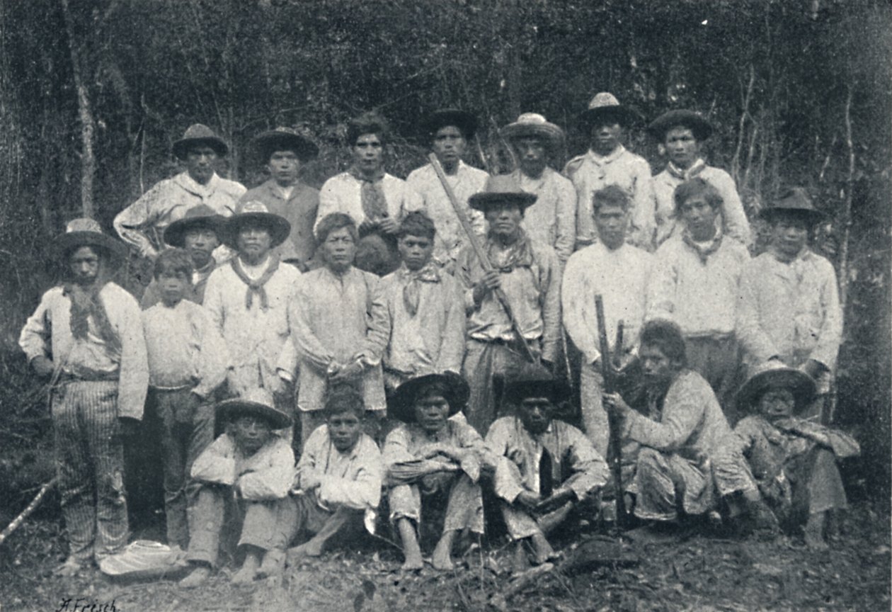 Indiáni Guarany, 1895 od Francisco Henszler