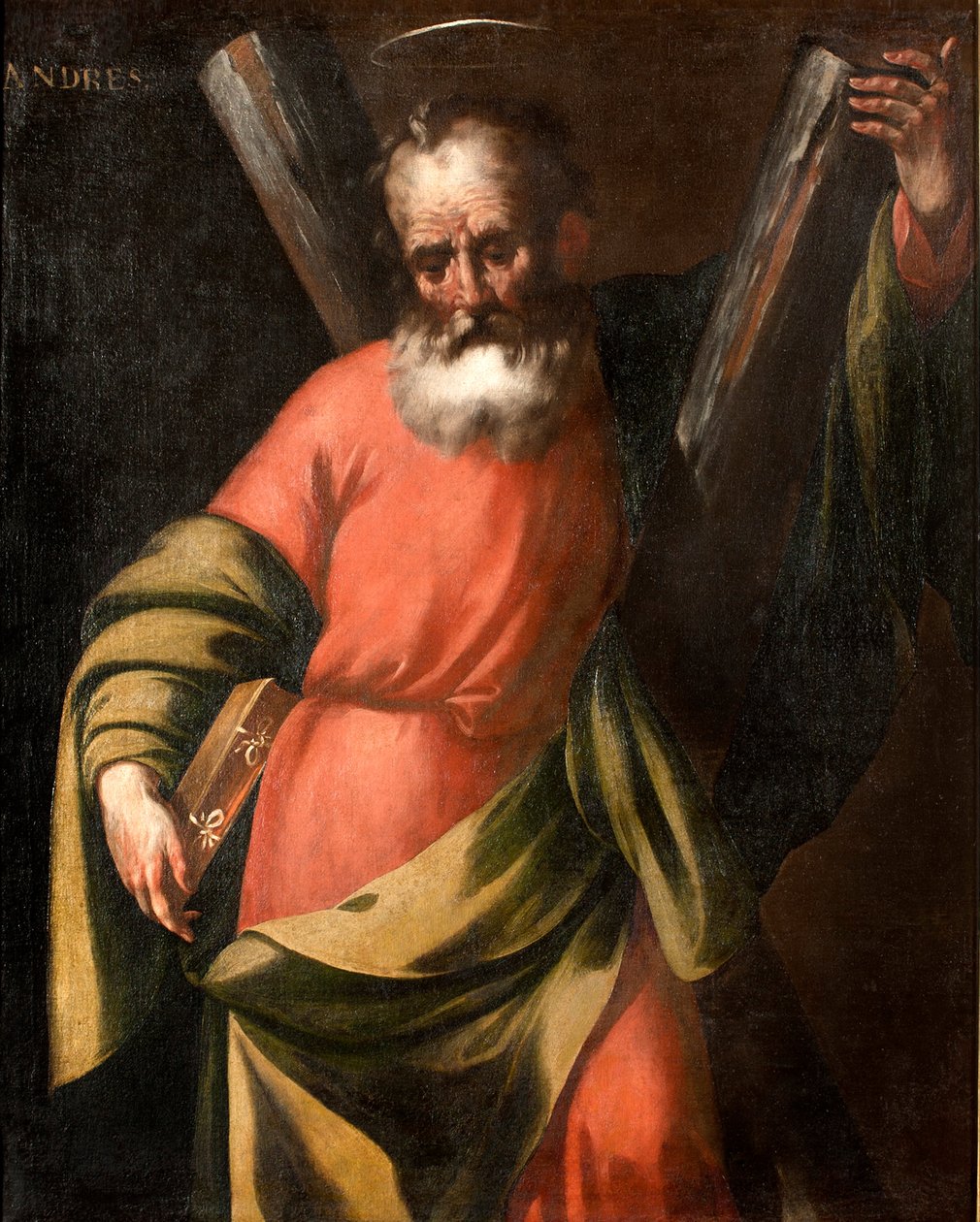 Svatý Ondřej od Francisco Herrera the Elder